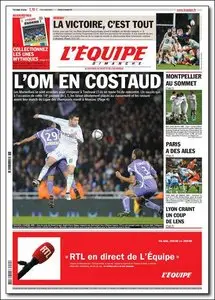 L'Equipe - Dimanche 21 Novembre 2010