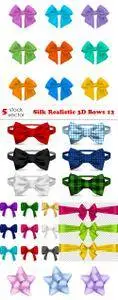 Vectors - Silk Realistic 3D Bows 12