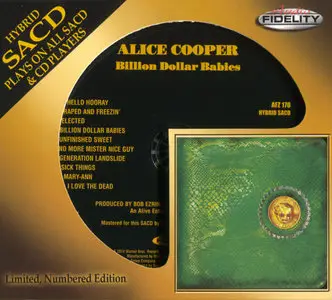 Alice Cooper - Billion Dollar Babies (1973) [Audio Fidelity 2014] PS3 ISO + Hi-Res FLAC