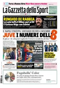 La Gazzetta dello Sport Roma – 26 novembre 2018