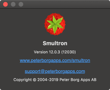 Smultron 12.0.3 Multilingual macOS