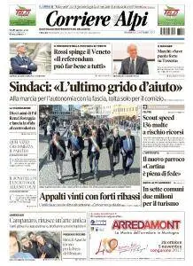 Corriere delle Alpi - 15 Ottobre 2017