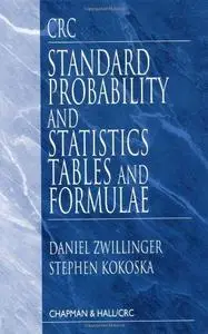 CRC standard probability and statistics tables and formulae (Repost)