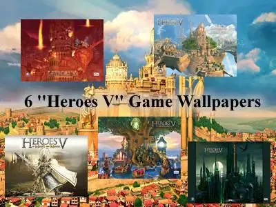 5 HQ 1600x1200 Heroes V Game Wallpapers