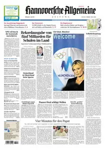 Hannoversche Allgemeine Zeitung - 06.07.2011