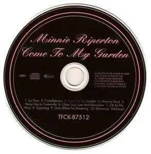Minnie Riperton - Come To My Garden (1970) [1996, Japan]