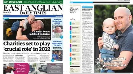 East Anglian Daily Times – January 03, 2022