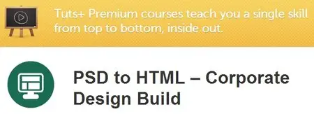 PSD to HTML – Corporate Design Build