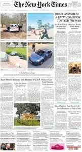 The New York Times - 12 October 2023