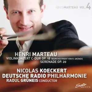 Nicolas Koeckert - Marteau, Vol. 4: Violin Concerto in C Major, Op. 18 & Serenade, Op. 20 (2019) [Official Digital Download]