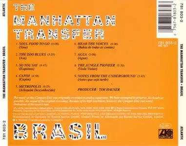 The Manhattan Transfer - Brasil (1987)