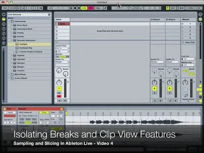 Nick's Tutorials - Sampling & Slicing in Ableton Live (2010)
