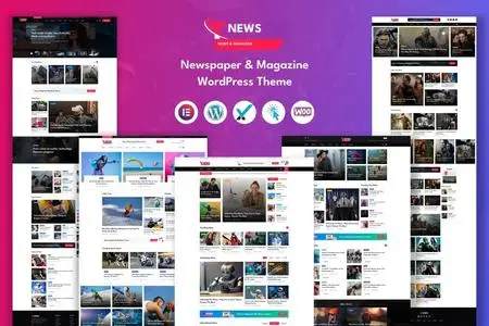 TNews - News & Magazine WordPress Theme 856R3NY