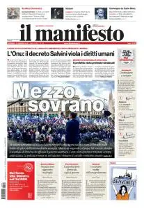 il Manifesto - 19 Maggio 2019