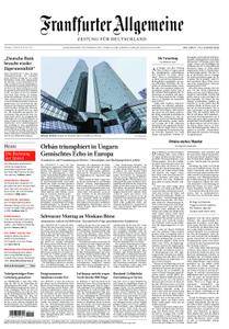 Frankfurter Allgemeine Zeitung F.A.Z. mit Rhein-Main Zeitung - 10. April 2018