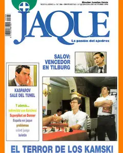 JAQUE • La pasion del Ajedrez • Numero 386 • Octubre 1994 (Spanish)