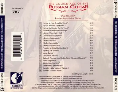 Oleg Timofeyev - The Golden Age of the Russian Guitar (1998)