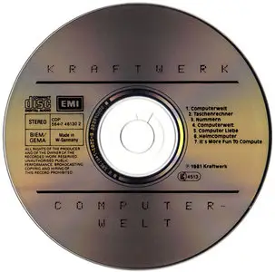 Kraftwerk - Computerwelt (1981) German Version, Non-Remastered