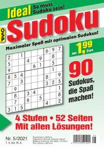 Ideal Sudoku Nr.5 - 7 Mai 2021