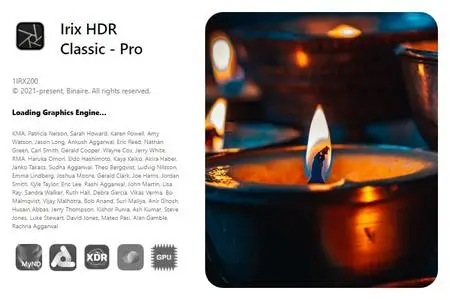 Irix HDR Pro / Classic Pro 2.3.25