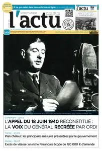 L'Actu – 17 juin 2023
