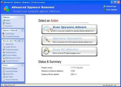 Advanced Spyware Remover 1.95.32348