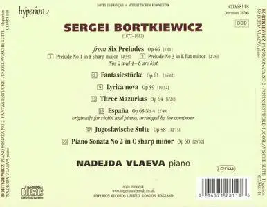 Nadejda Vlaeva - Bortkiewicz: Piano Sonata No.2, Three Mazurkas, Jugoslavische Suite, Fantasiestücke, Lyrica nova (2016)