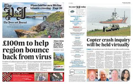 The Press and Journal Highlands and Islands – August 25, 2020