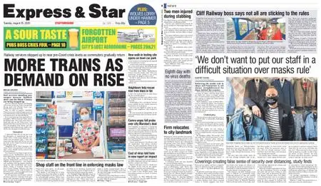 Express and Star Staffordshire Edition – August 25, 2020