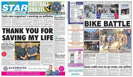 Shropshire Star Shrewsbury Edition – August 20, 2018