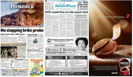 Philippine Daily Inquirer – April 06, 2014