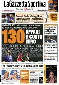 La Gazzetta dello Sport (14-06-09)