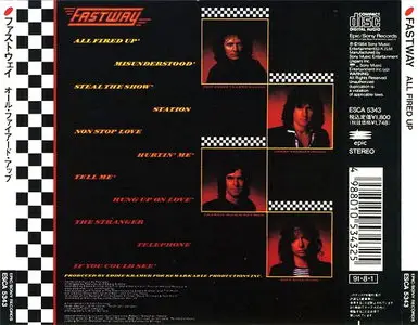 Fastway - All Fired Up (1984) [Japan 1st Press, 1991]