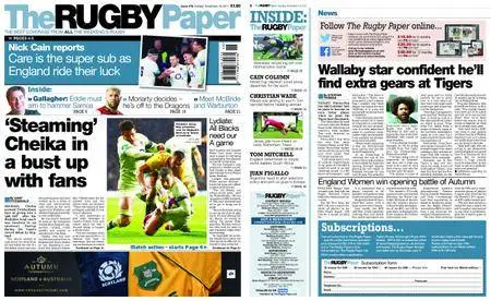 The Rugby Paper – November 19, 2017