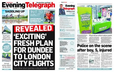 Evening Telegraph Late Edition – July 12, 2019