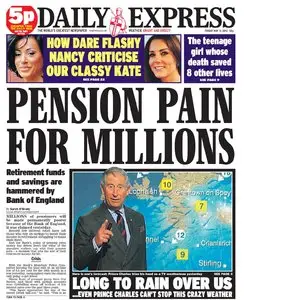 Daily Express 11 may 2012