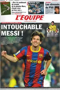 L'Equipe du Samedi 24 Décembre 2011