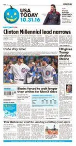 USA Today  October 31 2016