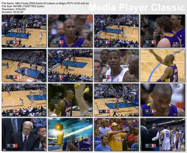 NBA Finals 2009 Game 05 Lakers vs Magic