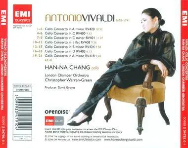 Han-Na Chang - Vivaldi: Cello Concertos (2009)