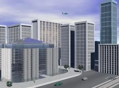 Skyscraper city