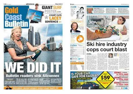 The Gold Coast Bulletin – April 08, 2011