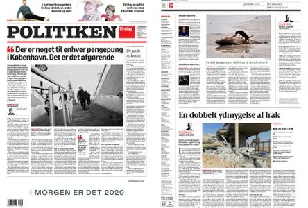 Politiken – 31. december 2019