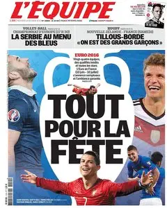 L'Equipe du Mercredi 14 Octobre 2015