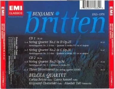 Belcea Quartet - Britten: String Quartets, Divertimenti (2005)