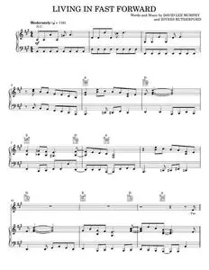 Living in fast forward - Kenny Chesney (Piano-Vocal-Guitar)