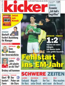Kicker Magazin No 19 vom 01 März 2012