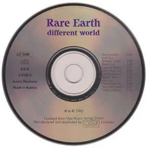 Rare Earth - Different World (1993)