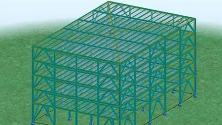 Robot Structural Analysis (Steel Building)