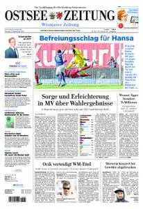 Ostsee Zeitung Wismar - 02. September 2019